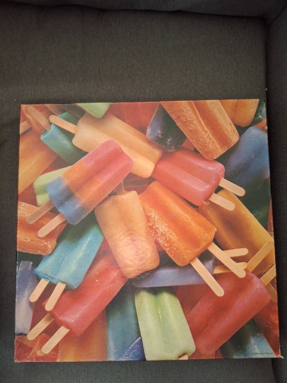 Vintage EUC Springbok jigsaw puzzle "Summer Frozen on a Stick"